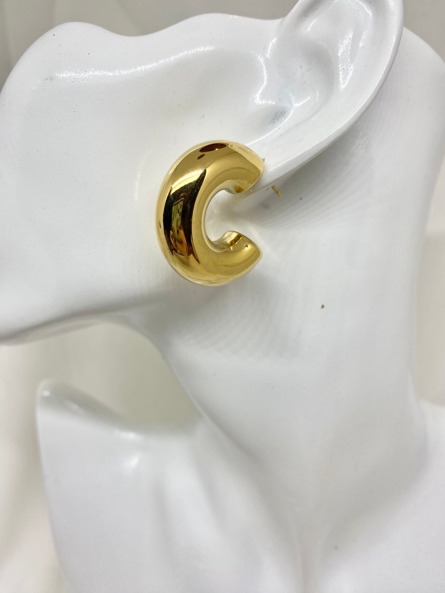 Boucles d'oreilles dorées GALOT