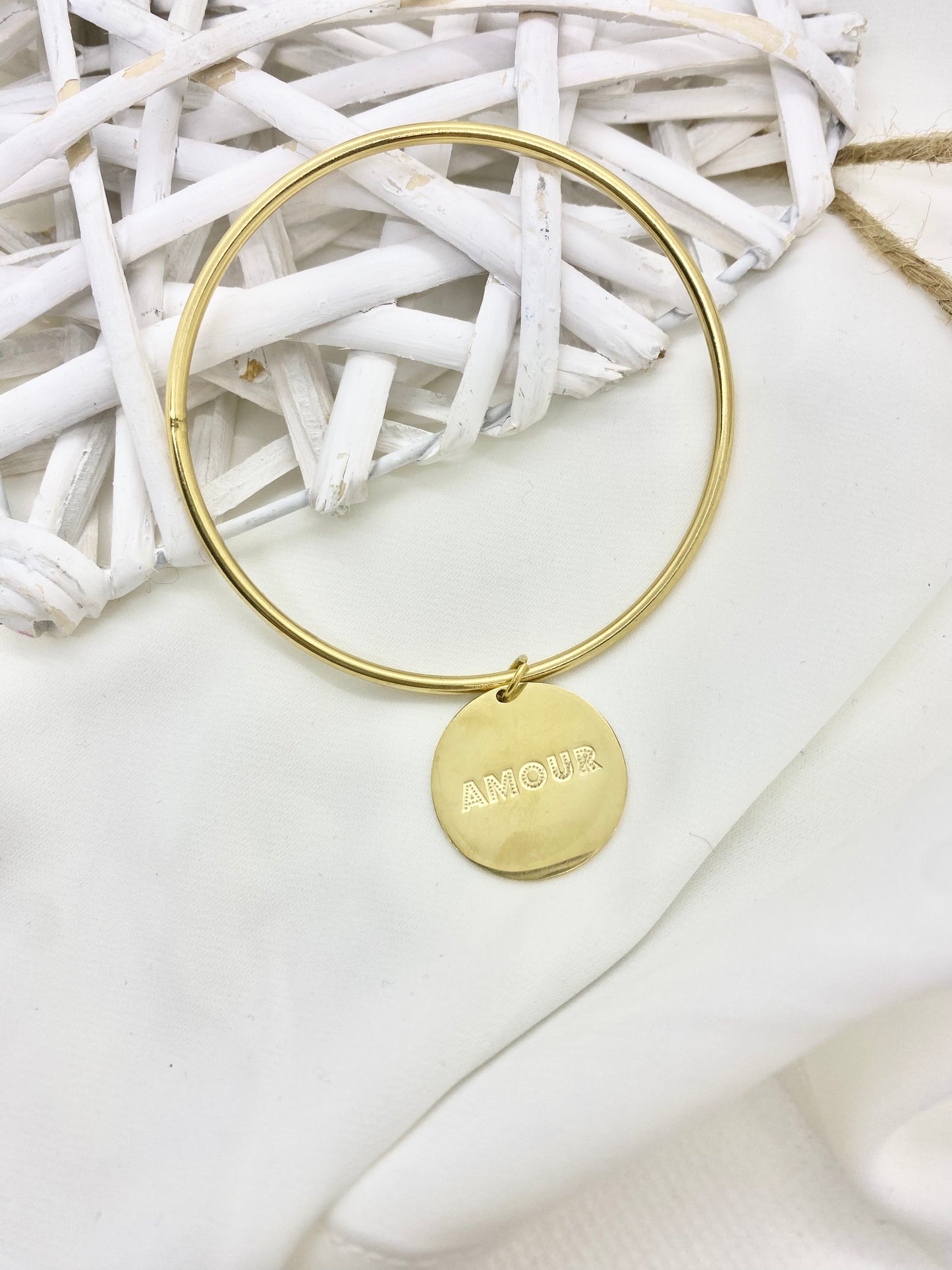 Bracelet jonc message KALYS