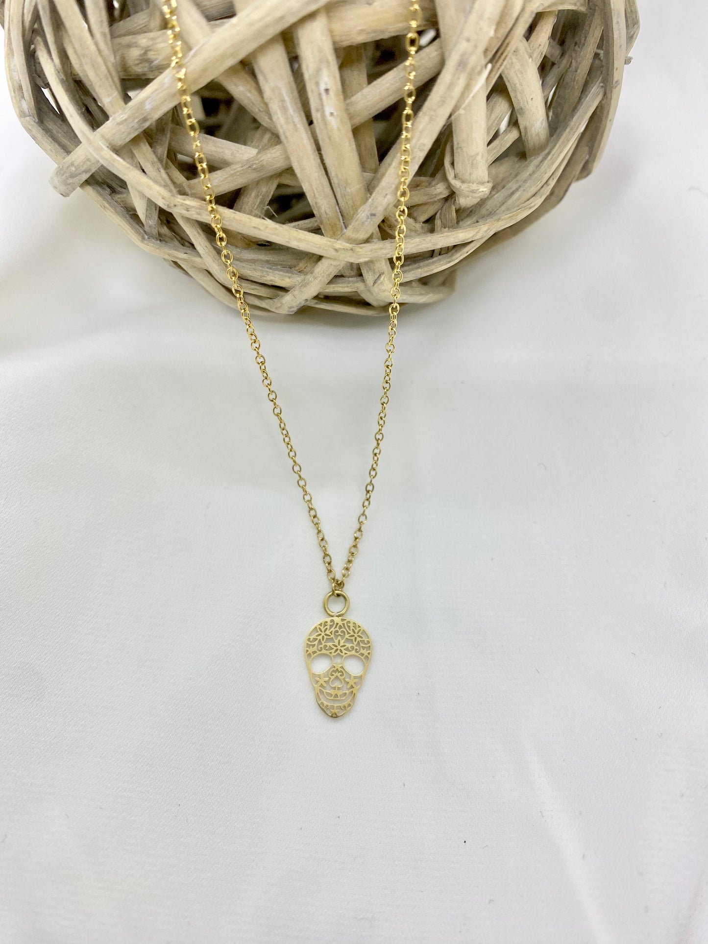 Collier tête de mort MOTÉ