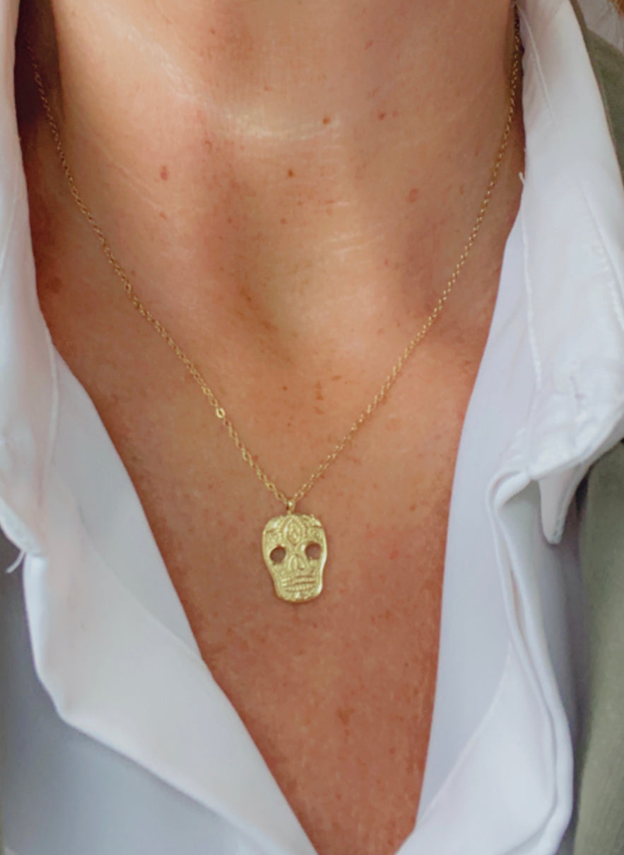 Collier tête de mort RANIA