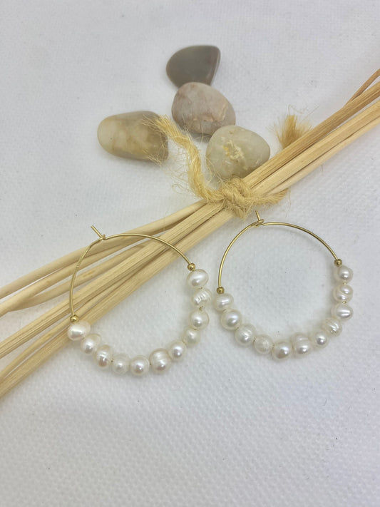 Créoles en nacre ENOLA