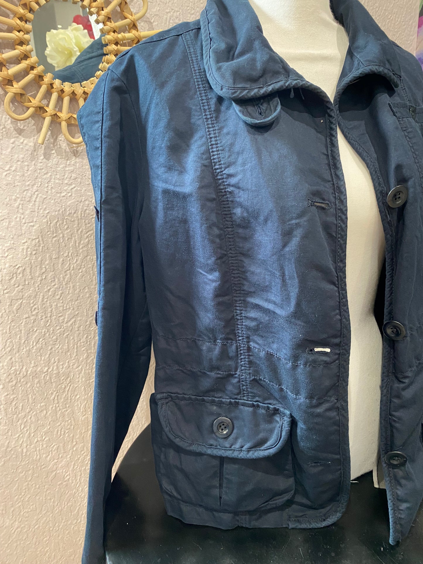 VESTE coton marine