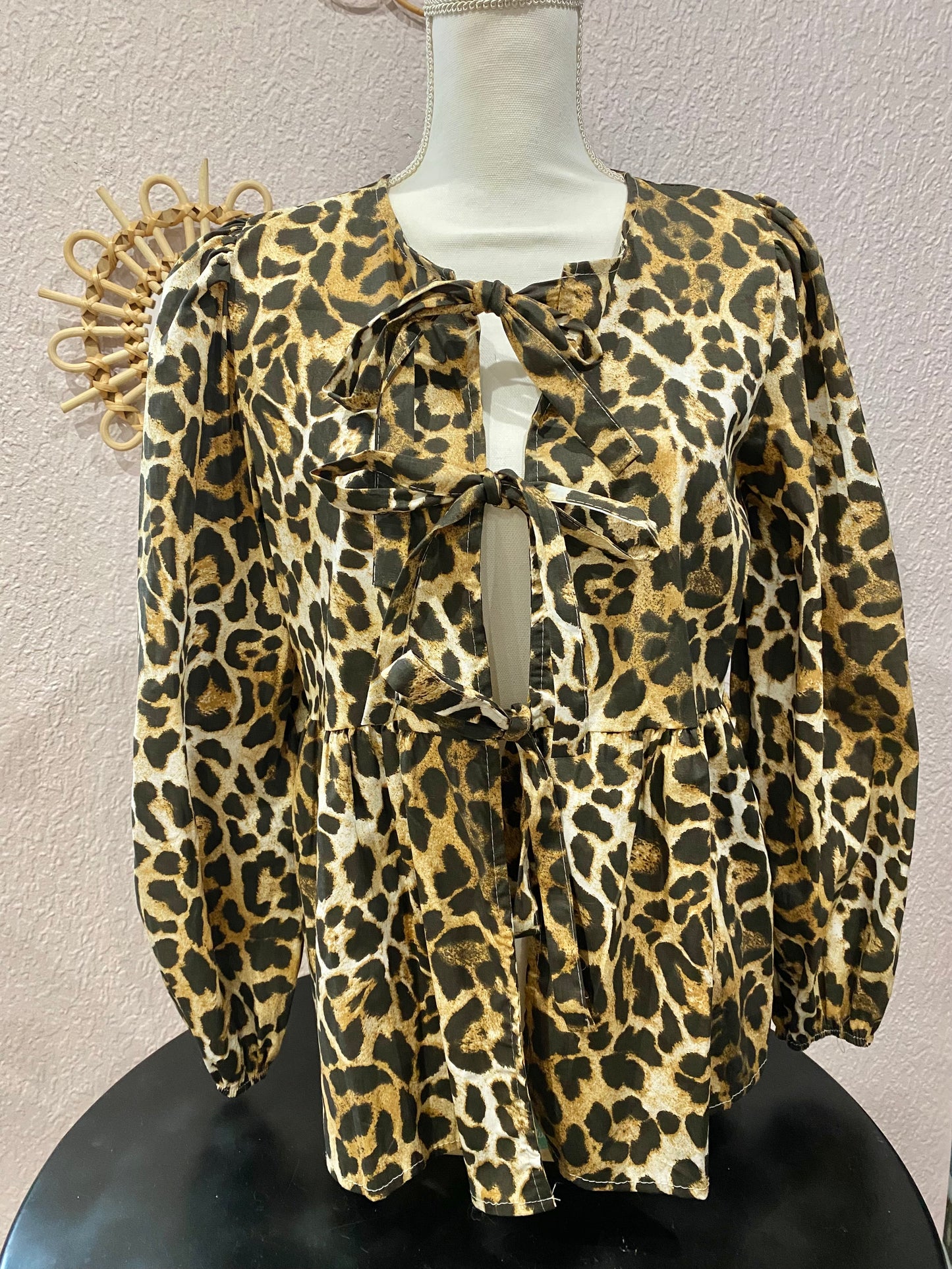 BLOUSE léopard