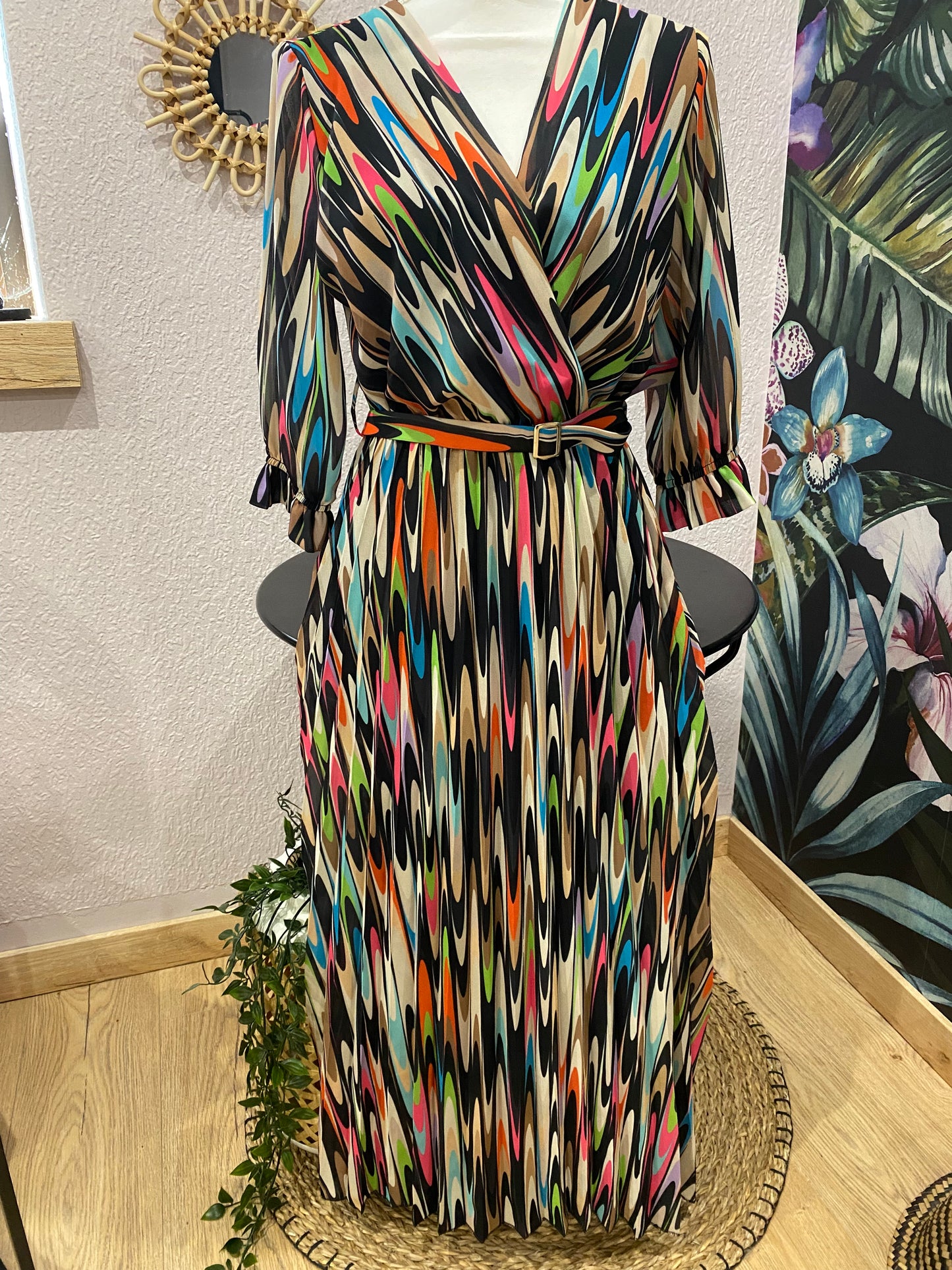 ROBE  multicolore