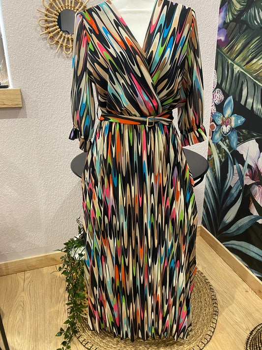 ROBE  multicolore