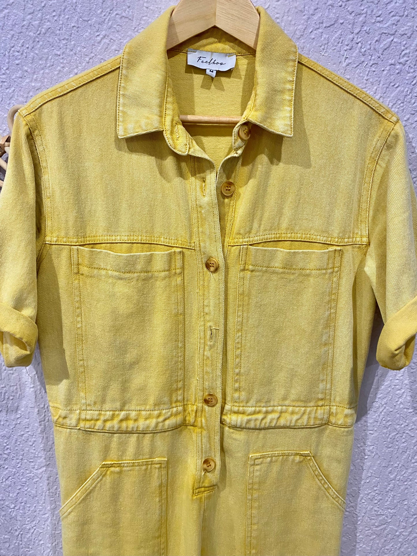 COMBINAISON jaune style workwear