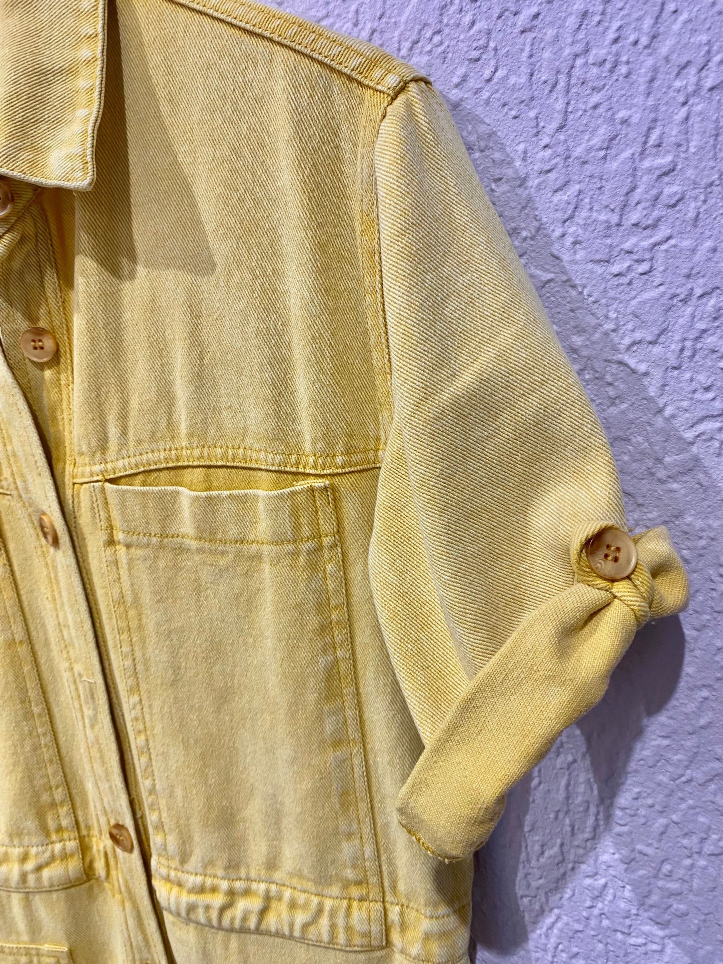 COMBINAISON jaune style workwear