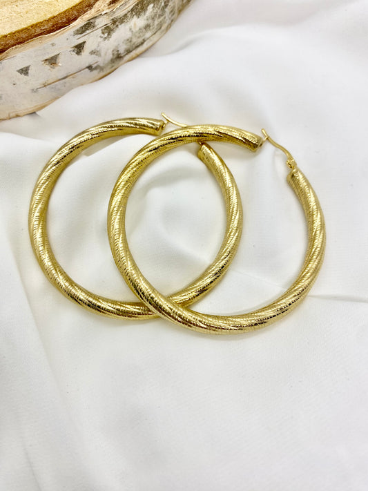 Créoles dorées OLLA