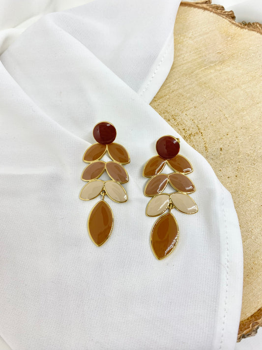 Boucles d'oreilles FLORE