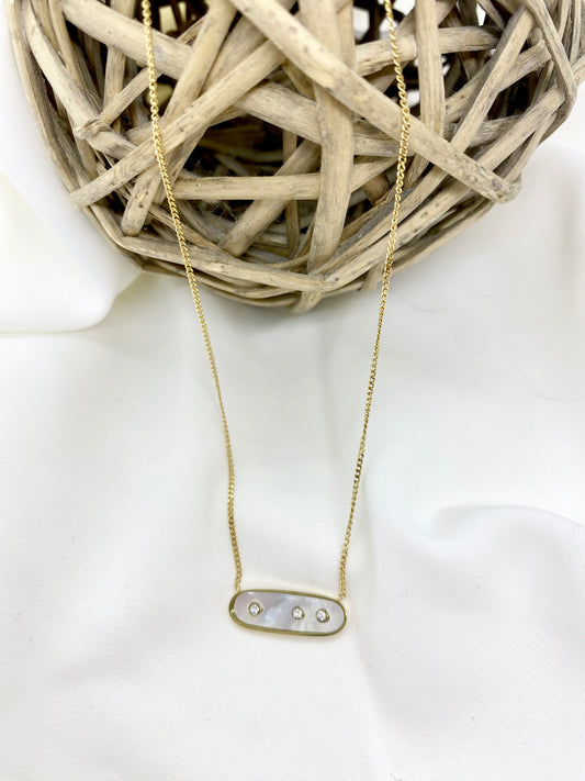 Collier fin AZAL
