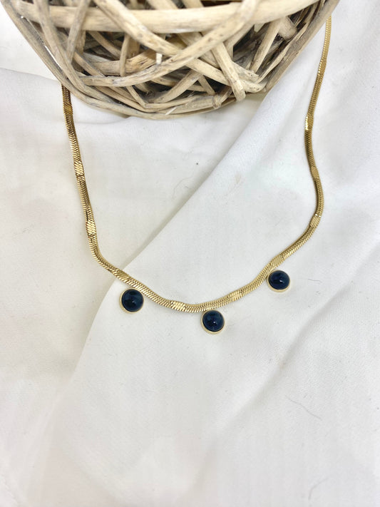 Collier doré POLLA