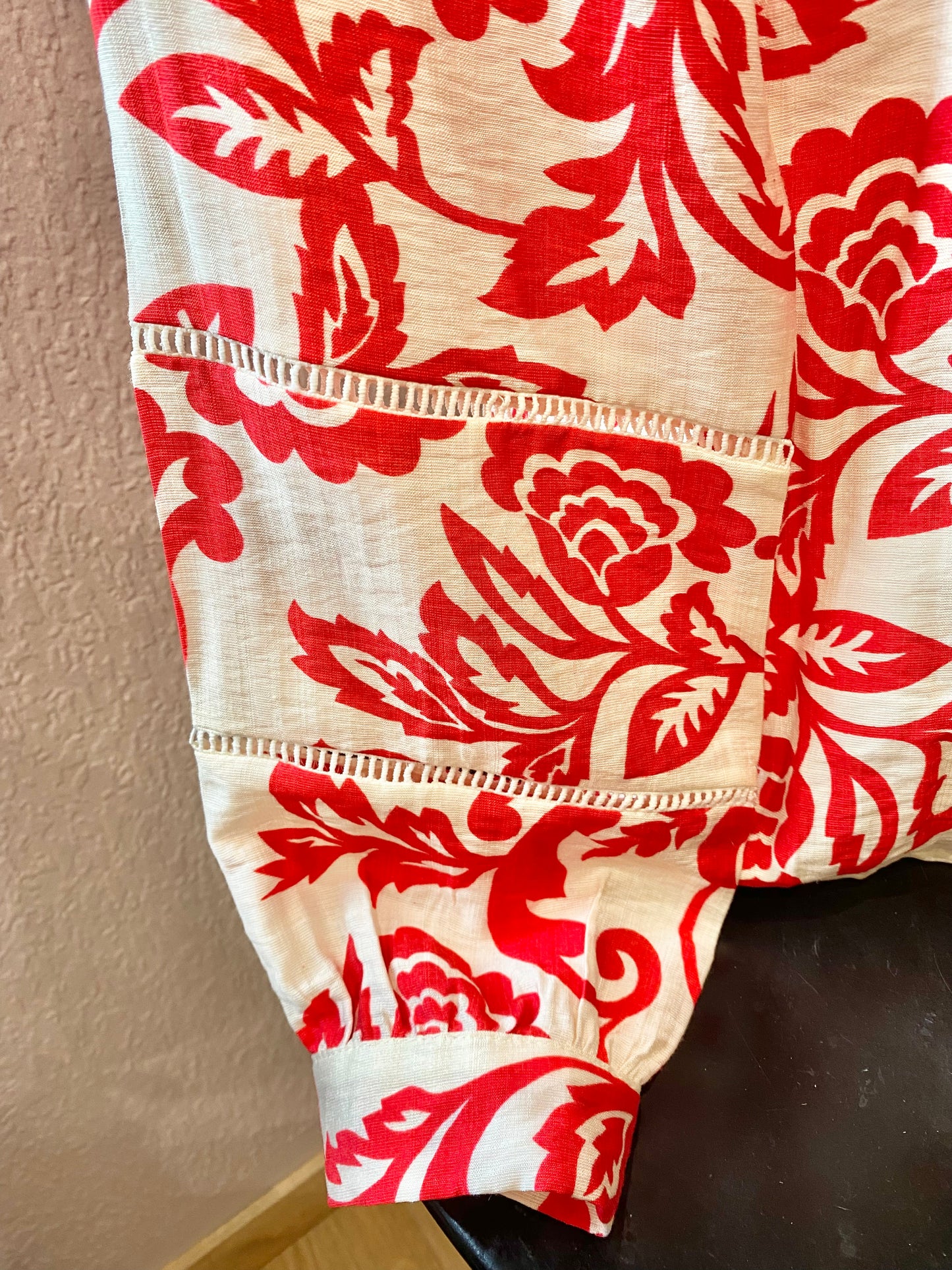 CHEMISIER Manches bouffantes