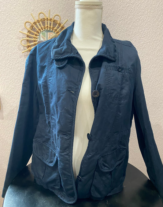VESTE coton marine