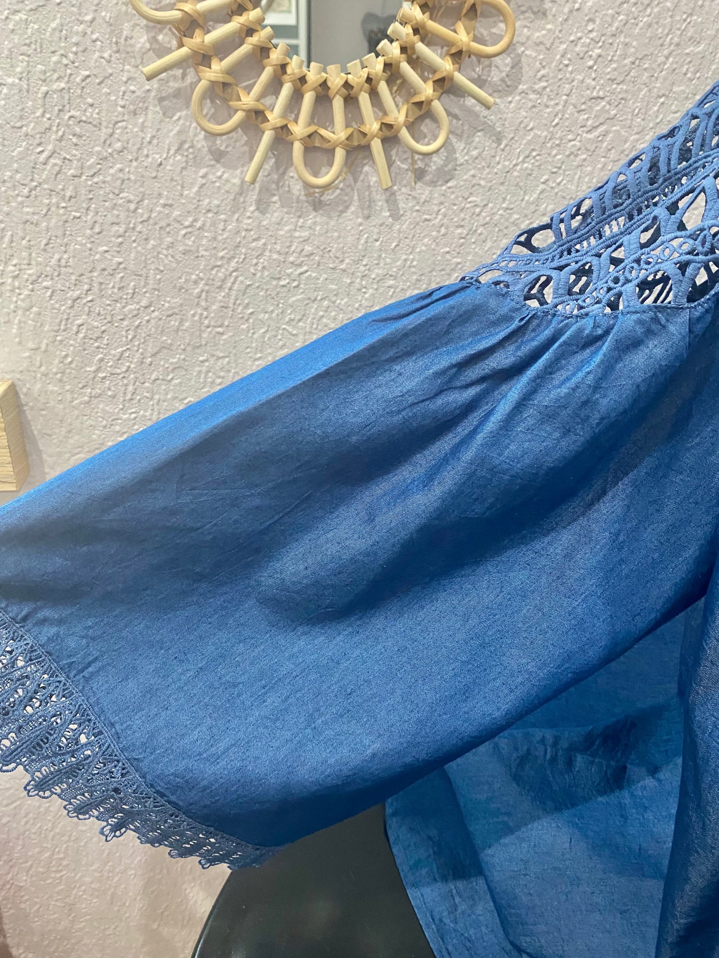 BLOUSE en jean fluide