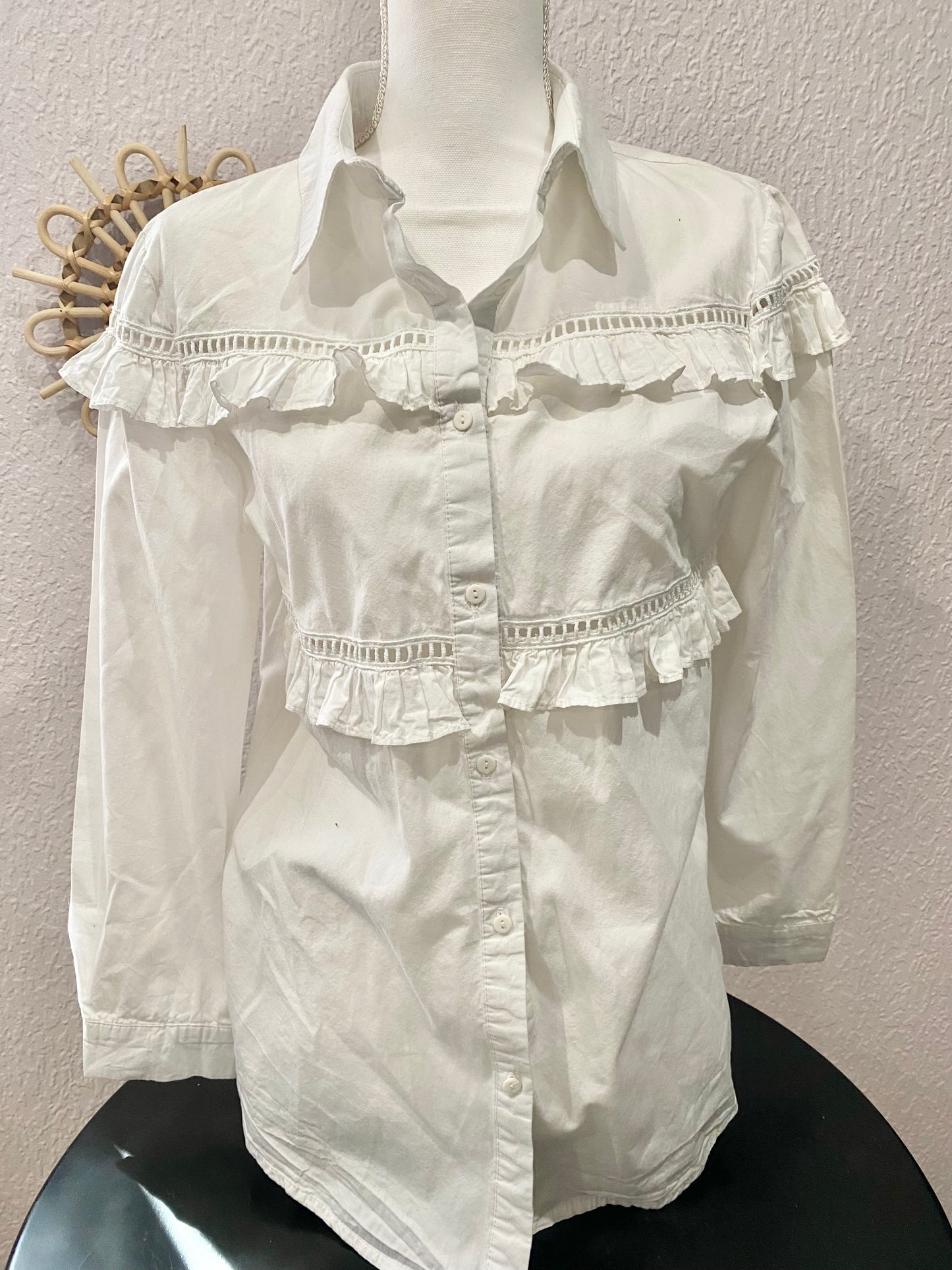 CHEMISIER  à volants