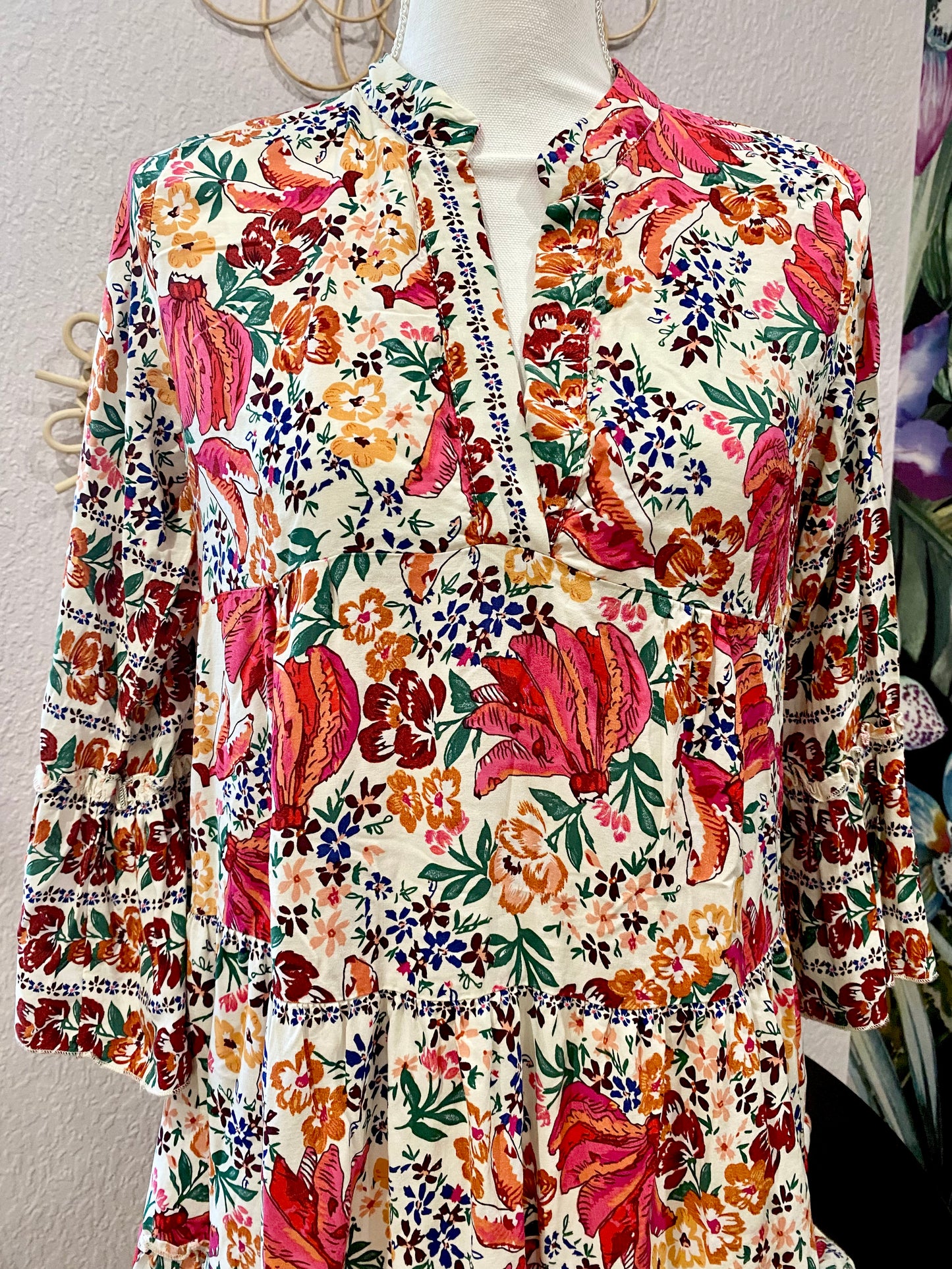 ROBE à fleurs