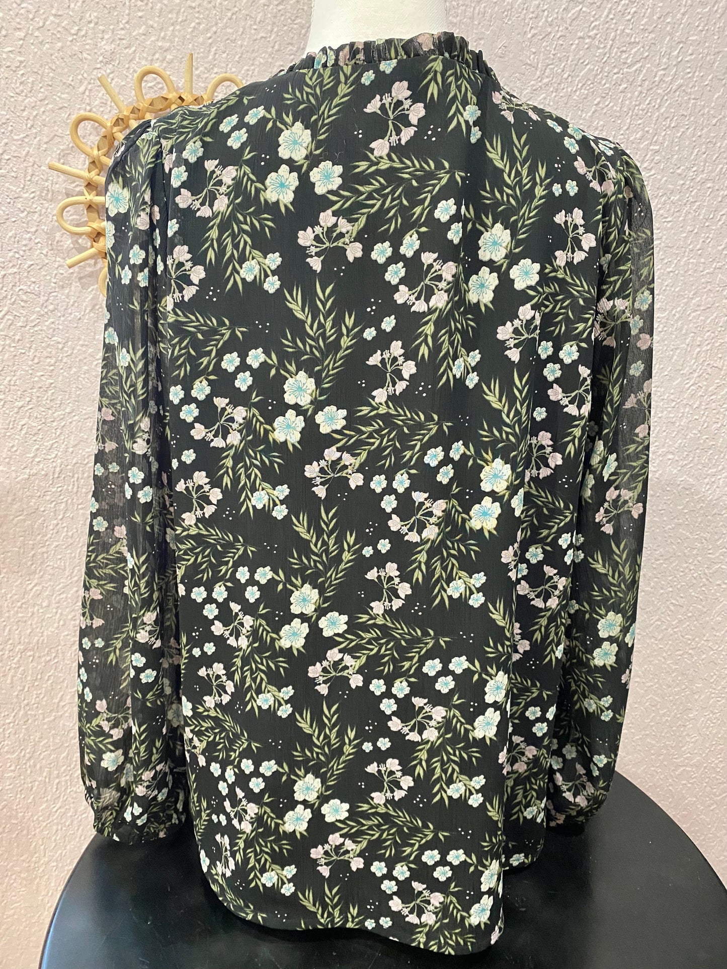 CHEMISIER  fleurs pastel