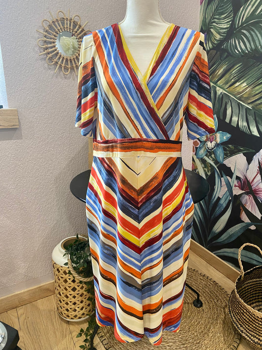 ROBE portefeuille multicolore
