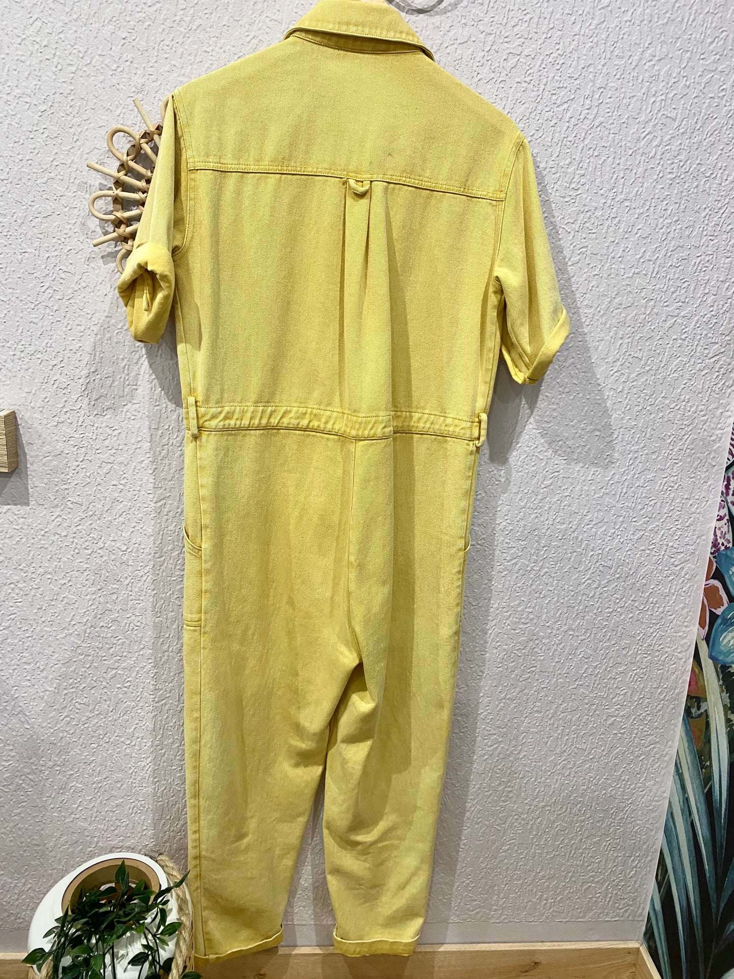 COMBINAISON jaune style workwear