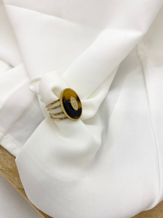 Bague léopard LILO